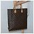 LOUIS VUITTON Monogram Sac Plat Borsa a Mano M51140 LV Auth 117530 Monogramma - vista 19