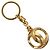 CHANEL COCO Marca Portachiavi metallo Oro CC Auth ar13427 D'oro