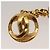 CHANEL COCO Marca Portachiavi metallo Oro CC Auth ar13427 D'oro - vista 3