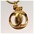 CHANEL COCO Marca Portachiavi metallo Oro CC Auth ar13427 D'oro - vista 4
