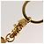 CHANEL COCO Marca Portachiavi metallo Oro CC Auth ar13427 D'oro - vista 7