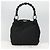 Borsa a spalla Maris Pearl Christian Dior in nylon nero argento autentica BA1374 - vista 12