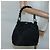 Borsa a spalla Maris Pearl Christian Dior in nylon nero argento autentica BA1374 - vista 22
