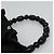 Borsa a spalla Maris Pearl Christian Dior in nylon nero argento autentica BA1374 - vista 8