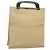 Borsa a mano GUCCI in pelle beige dorato Auth BA1025 D'oro