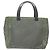 PRADA Handtasche Nylon Khaki Silber Authentisch 117333 - Ansicht 2