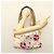 CHANEL Borsa Tote Canvas Bianca CC Auth BA1187 Bianco - vista 25