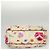 CHANEL Borsa Tote Canvas Bianca CC Auth BA1187 Bianco - vista 5