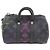 Portachiavi Mini Keepall Spotlight Porto Monogram Louis Vuitton Nero - vista 3