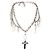 Set di collana Fangs di Dolce & Gabbana Argento