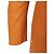 Vestido midi de cuero Bottega Veneta Naranja - vista 11