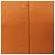 Vestido midi de cuero Bottega Veneta Naranja - vista 12