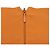 Vestido midi de cuero Bottega Veneta Naranja - vista 13