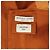 Vestido midi de cuero Bottega Veneta Naranja - vista 14