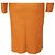 Vestido midi de cuero Bottega Veneta Naranja - vista 7