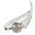 Broche en perle noire Mikimoto