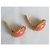 Brincos Carven vintage e novos Dourado Coral Gold hardware - vista 4