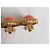 Brincos Carven vintage e novos Dourado Coral Gold hardware - vista 6