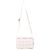 Borsa a Spalla Padded Cassette di Bottega Veneta in Pelle Bianca Bianco Crudo