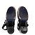 Jil Sander Ankle Strap Platform Sandals in Black Leather - view 13