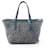 Fendi Fabric Canvas Leather Roll Mini Tote Bag 8BS096AT14F1NQ0 Green Cloth  ref.2173013