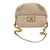 Bolsa de ombro acolchoada Marc Jacobs em couro bege - vista 9
