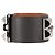 Ring Bracciale Collier de Chien in pelle box nera placcato in palladio Hermès Nero - vista 2