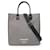 Burberry Canvas Leather Tote Bag 8050814 Grey Cloth  ref.2173055