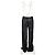 Pantalones de pierna ancha de poliéster negro con lentejuelas Tom Ford - vista 4