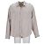 Camicia con bottoni dettagliata Visvim Pocket in rayon beige - vista 6