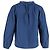 Apc A.P.C. Top de Chambray de Manga Larga con Cuerda de Ajuste Noa en Algodón Azul - vista 3