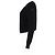Moncler Ruffle-Detail Zip-up Cardigan In Black Cotton - view 5