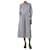 Autre Marque Navy blue and white gingham dress - size XS Cotton  ref.2173287