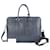 Prada Triangle Leather Shoulder Tote Bag Navy blue  ref.2173564
