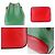 Noe Borsa a spalla in pelle Epi Louis Vuitton Rosso Verde - vista 3
