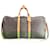 Louis Vuitton Monogram Keepall Bandouliere 55 Brown Patent leather  ref.2173634