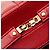 Borsa a tracolla Vicky in agnello rosso Saint Laurent - vista 10