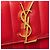 Borsa a tracolla Vicky in agnello rosso Saint Laurent - vista 11