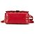 Borsa a tracolla Vicky in agnello rosso Saint Laurent - vista 3