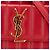 Borsa a tracolla Vicky in agnello rosso Saint Laurent - vista 9