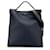 Fendi Blue Leather Peekaboo X-Lite Fit Satchel Pony-style calfskin  ref.2173695