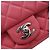 Chanel Mini Rettangolare Classico in Pelle di Agnello Rosa con Patta Singola - vista 9
