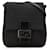 Fendi Black Zucchino Canvas Crossbody Cloth Cloth  ref.2173877