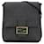 Fendi Black Zucchino Spalmati Crossbody Cloth Cloth  ref.2173922