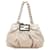 Fendi Brown Floral Embroidered Canvas Mia Chain Tote Beige Pony-style calfskin Cloth  ref.2174027