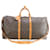 Louis Vuitton Monogram Keepall Bandouliere 60 Brown Patent leather  ref.2174069
