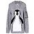 Chanel Iconischer Super seltener CC Pinguin Hoodie 42 Grau