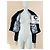 Chanel Seltene schwarze Samt-Bikerjacke mit Besatz 40 FR - Ansicht 7