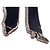 Spilla Mademoiselle Coco Chanel 03P Nero Argento - vista 5
