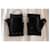 Chanel Lederhandschuhe Schwarz  - Ansicht 3